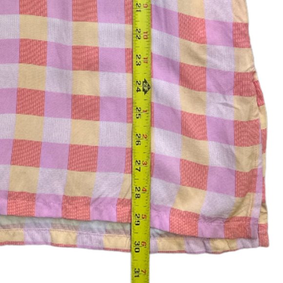 NWT Free Assembly Pink Check FA Caftan Tunic Dress, Girl's size M (7/8) - Picture 5 of 8